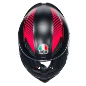 Kask motocyklowy AGV K1 S E2206 WARMUP BLACK/PINK