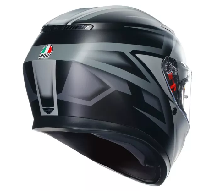 Kask motocyklowy AGV K3 E2206 MPLK COMPOUND MATT BLACK/GREY