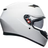 Helma na moto AGV K3 E2206 MPLK MONO SETA WHITE