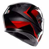 Kask motocyklowy AGV K3 E2206 MPLK STRIGA BLACK/GREY/RED