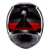 Kask motocyklowy AGV K3 E2206 MPLK STRIGA BLACK/GREY/RED