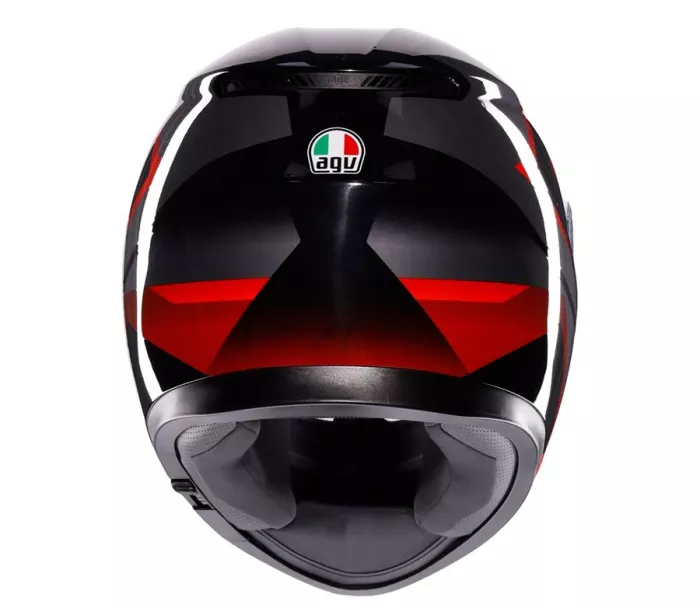 Kask motocyklowy AGV K3 E2206 MPLK STRIGA BLACK/GREY/RED