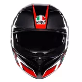 Kask motocyklowy AGV K3 E2206 MPLK STRIGA BLACK/GREY/RED