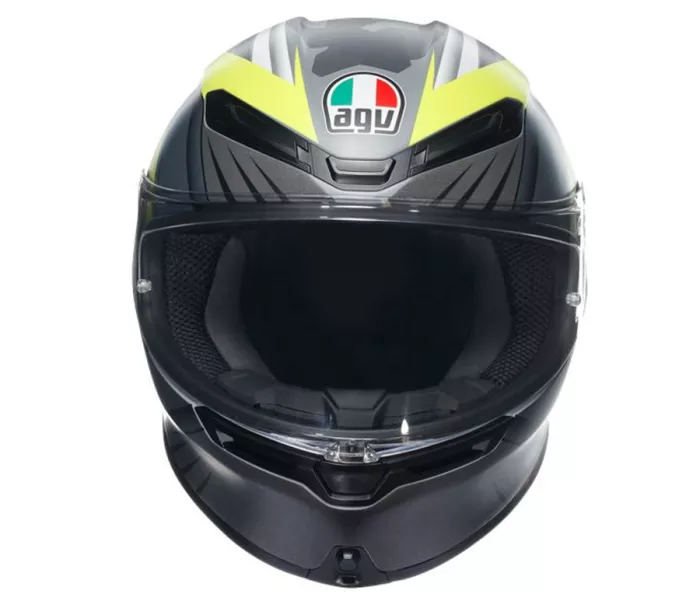 Kask motocyklowy AGV K6 S E2206 MPLK EXCITE MATT CAMO/YELLOW FLUO