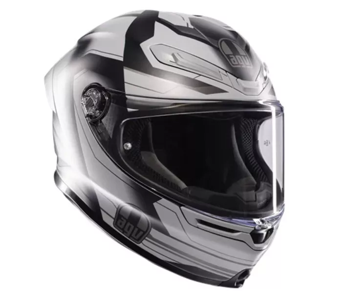 Kask motocyklowy AGV K6 S E2206 MPLK ULTRASONIC MATT BLACK/GREY