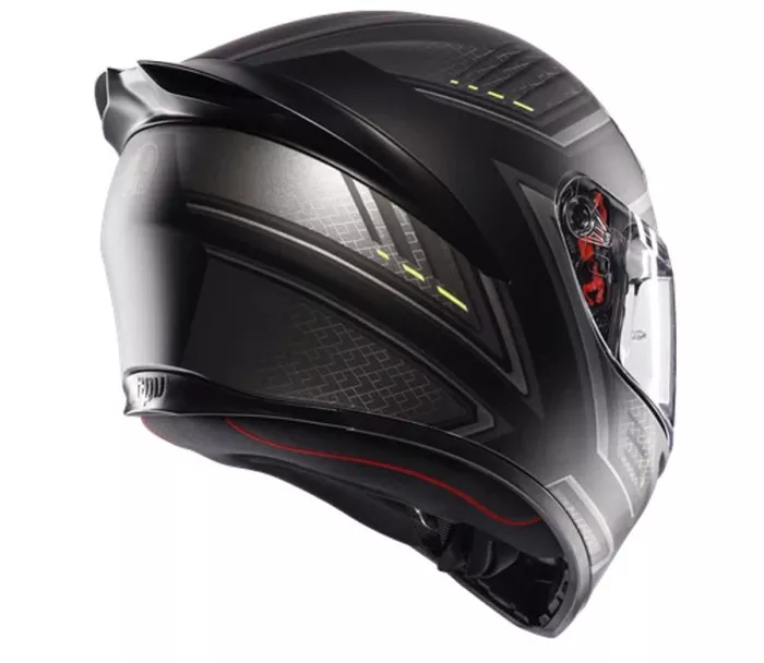 Helma na moto AGV K1 S E2206 SLING MATT BLACK/GREY