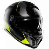 Kask motocyklowy AGV TOURMODULAR E2206 MULTI MPLK PERCEPTION BLACK/YEL