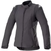 Damska kurtka motocyklowa Alpinestars Stella Alya sport WP czarno/czarna