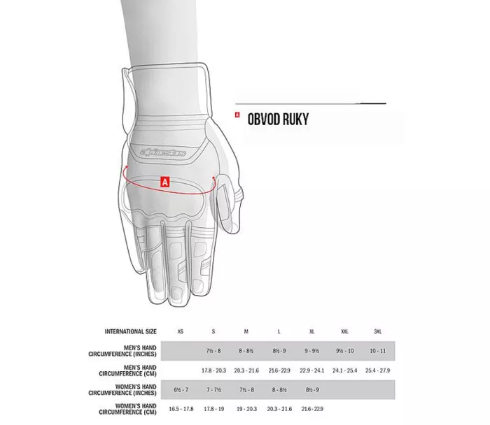 Rękawice motocyklowe Alpinestars Booster V2 czarno/czarne