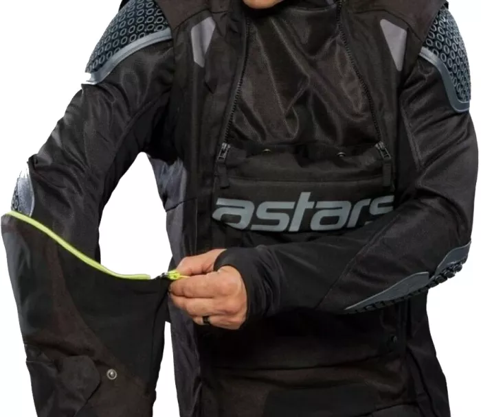 Kurtka motocyklowa Alpinestars Halo Drystar czarno/czarn