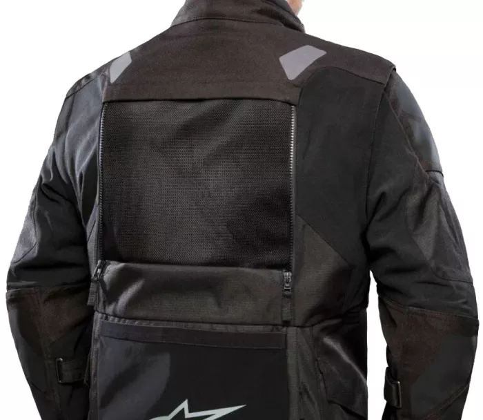 Kurtka motocyklowa Alpinestars Halo Drystar czarno/czarn