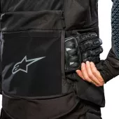 Kurtka motocyklowa Alpinestars Halo Drystar czarno/czarn