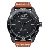 Zegarki Alpinestars Tech watch 3H matt black/brown