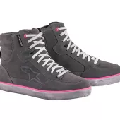 Buty motocyklowe damskie Alpinestars J-6 wodoodporne damskie szare/fuschia