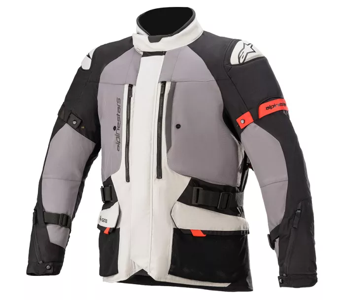 Kurtka motocyklowa Alpinestars Ketchum Gore-Tex szaro-czarna