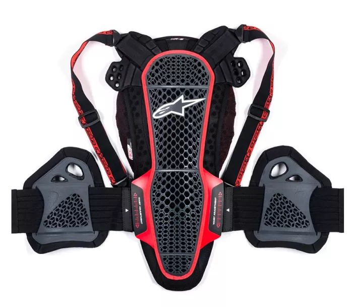 Ochraniacz kręgosłupa Alpinestars Nucleon KR-3 dym czarny / czerwony