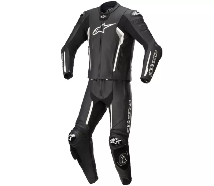 Dwuczęściowy kombinezon Alpinestars Missile V2 w kolorze czarno-białym