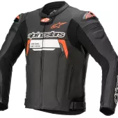 Kurtka motocyklowa Alpinestars Missile V2 Ignition czarno-czerwona fluo