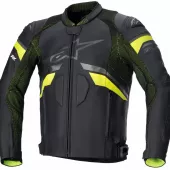 Kurtka motocyklowa Alpinestars GP plus R v3 Rideknit czarno/żółta fluo