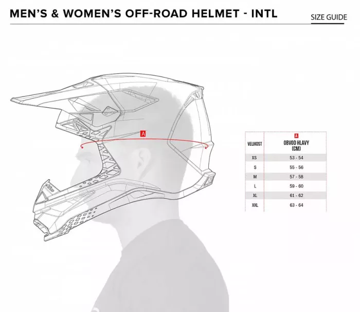 Kask motocrossowy Alpinestars S-M10 Supertech Solid czarny/błyszczący karbonowy