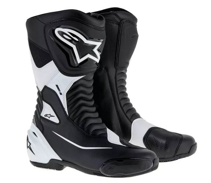 Buty motocyklowe Alpinestars SMX S czarno/białe