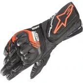 Rękawice motocyklowe Alpinestars SP-8 V3 czarno/czerwone/fluo