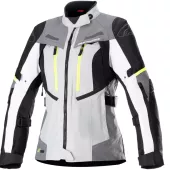 Damska kurtka motocyklowa Alpinestars Stella Bogota Pro Drystar szaro-ciemnoszara