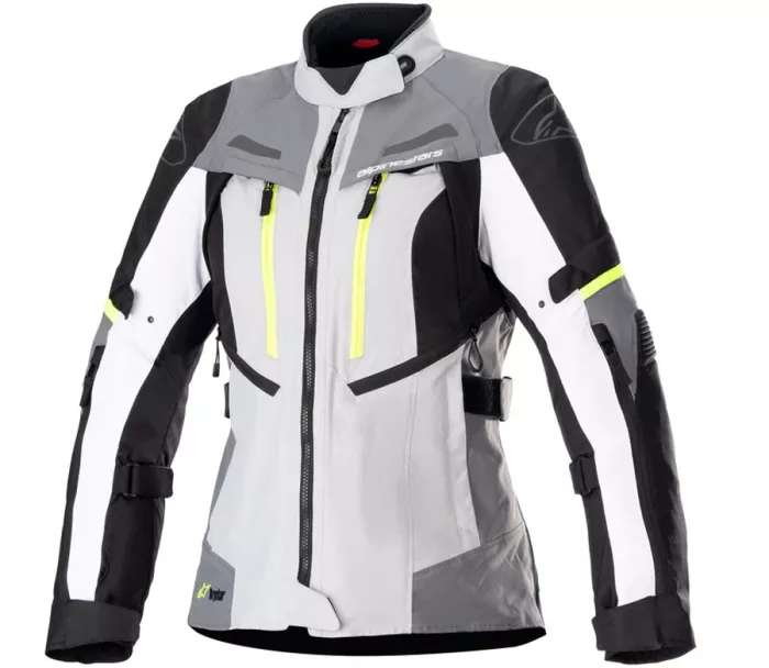 Damska kurtka motocyklowa Alpinestars Stella Bogota Pro Drystar szaro-ciemnoszara