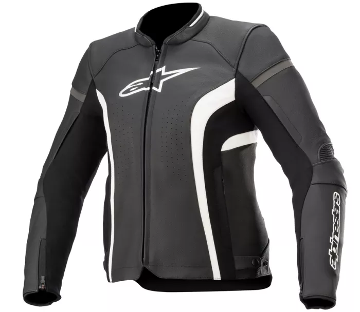 Damska kurtka motocyklowa Alpinestars Stella Kira V2 czarno/biała