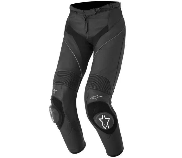 Damskie spodnie motocyklowe Alpinestars Stella Missile V3 czarno/czarne