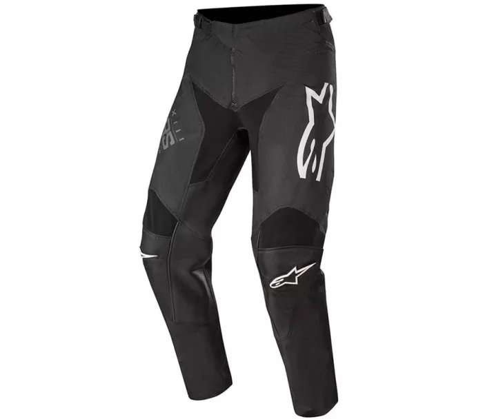 Dziecięce spodnie motocrossowe Alpinestars Racer Graphite czarne/ciemnoszare