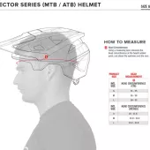 Kask Alpinestars MTB Vector Tech A1 czarny / szary mat