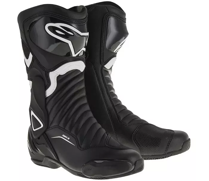 Buty motocyklowe Alpinestars SMX-6 V2 czarno/białe rozmiar 47