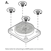 Beeline Moto II AMPS 4 Hole Base