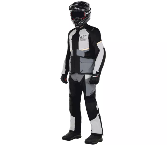 Spodnie motocyklowe Alpinestars Andes Air Drystar ice grey/dark grey/black