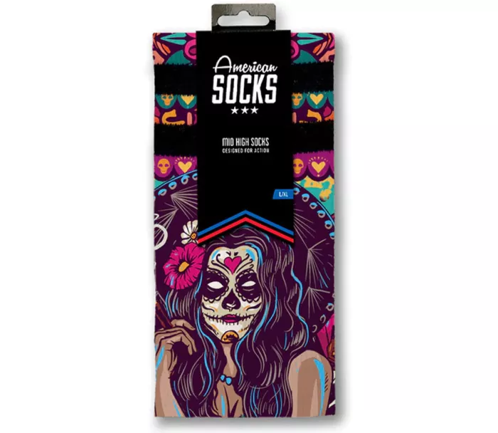 Skarpety American Socks Dia de los Muertos