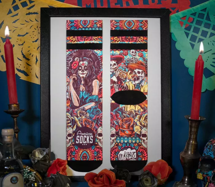 Skarpety American Socks Dia de los Muertos