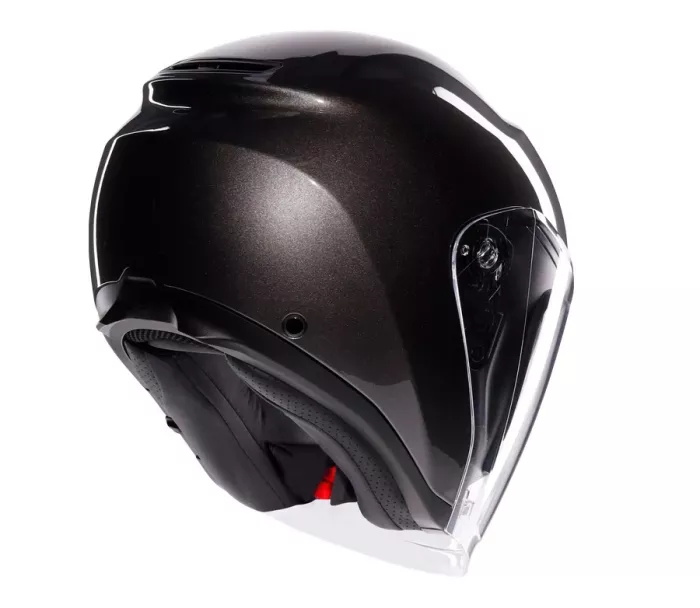 Kask motocyklowy AGV IRIDES E2206 MONO ASFALTO GREY