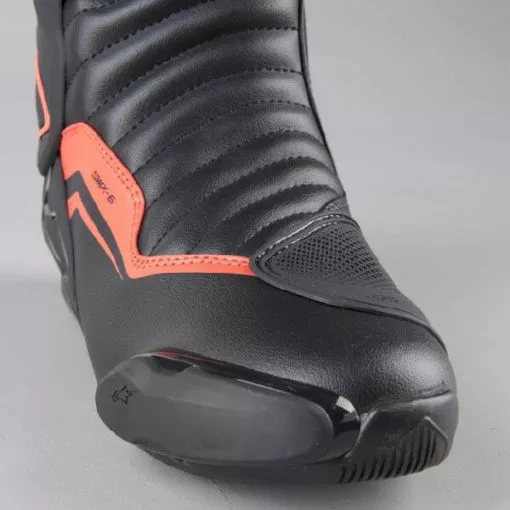 Buty motocyklowe Alpinestars SMX-6 V2 czarno/szare/czerwone fluo