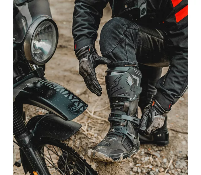 Falco 415 Avantour 2 brązowo-czarne buty motocyklowe