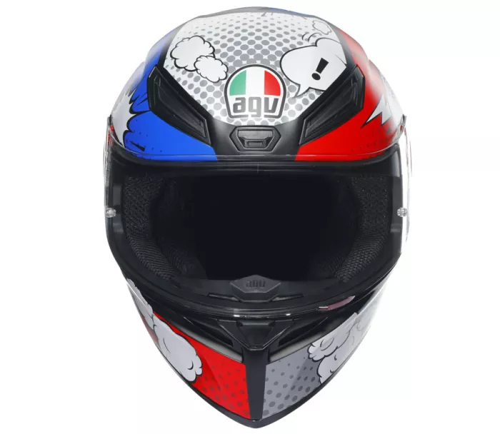 Kask motocyklowy integralny AGV K1 S Bang Matt Italy/Blue