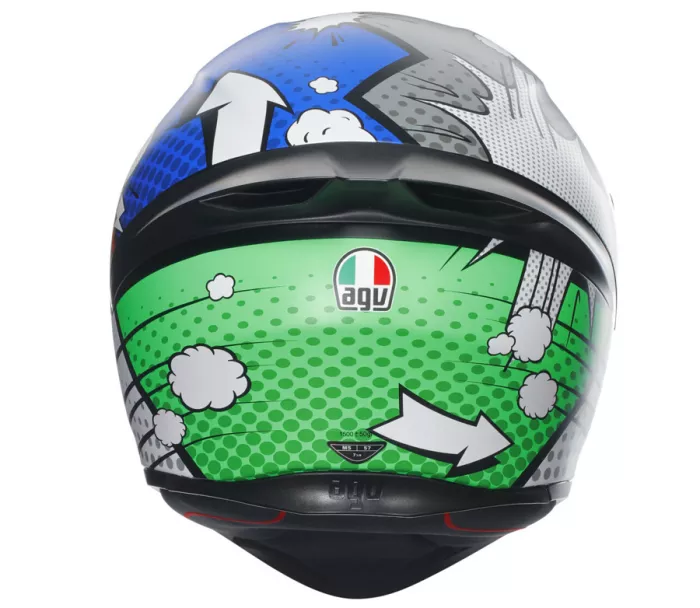 Kask motocyklowy integralny AGV K1 S Bang Matt Italy/Blue