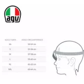 Kask motocyklowy integralny AGV K1 S Limit 46