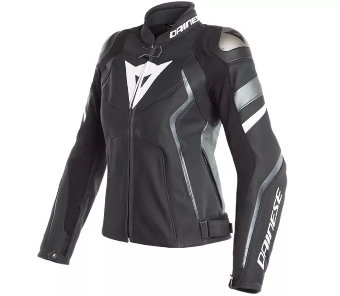 Damska kurtka motocyklowa Dainese AVRO 4 LADY czarny mat/biały