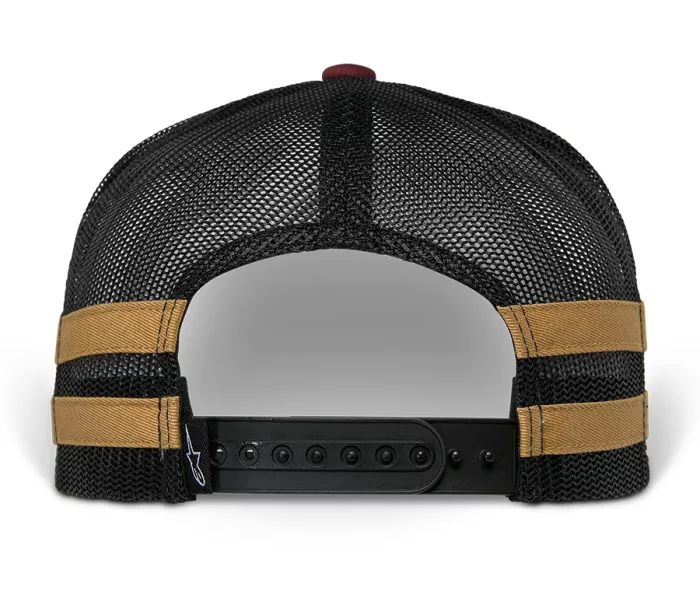 Czapka Alpinestars BacklineTrucker brick/black/mustard