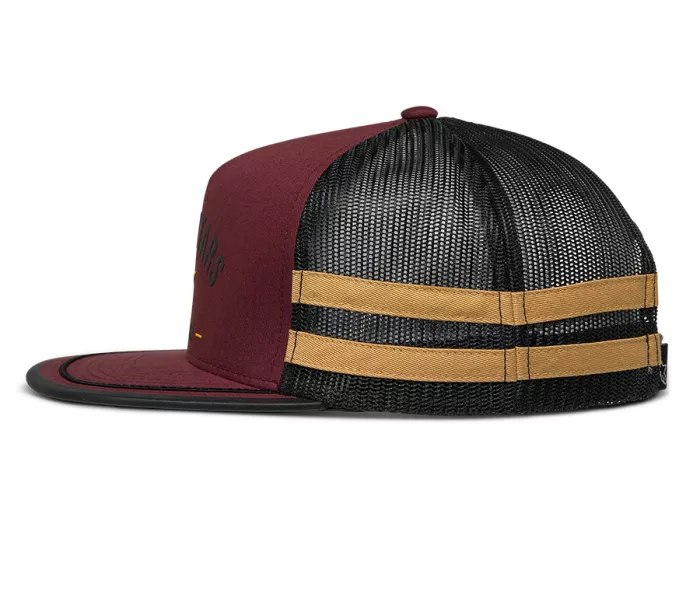 Czapka Alpinestars BacklineTrucker brick/black/mustard