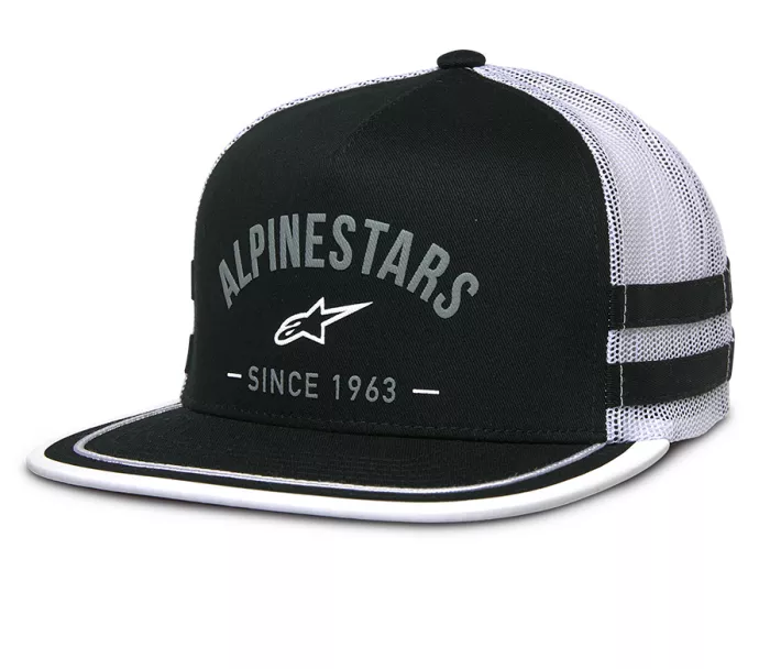 Czapka Alpinestars BacklineTrucker black/white/grey