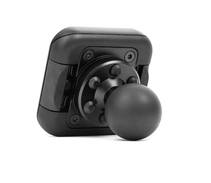 Peak Design Motorcycle Mount 1" Ball Adapter: Locking & Charging Black