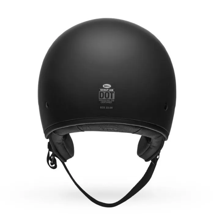 Czarny kask motocyklowy Bell Scout matt  Air