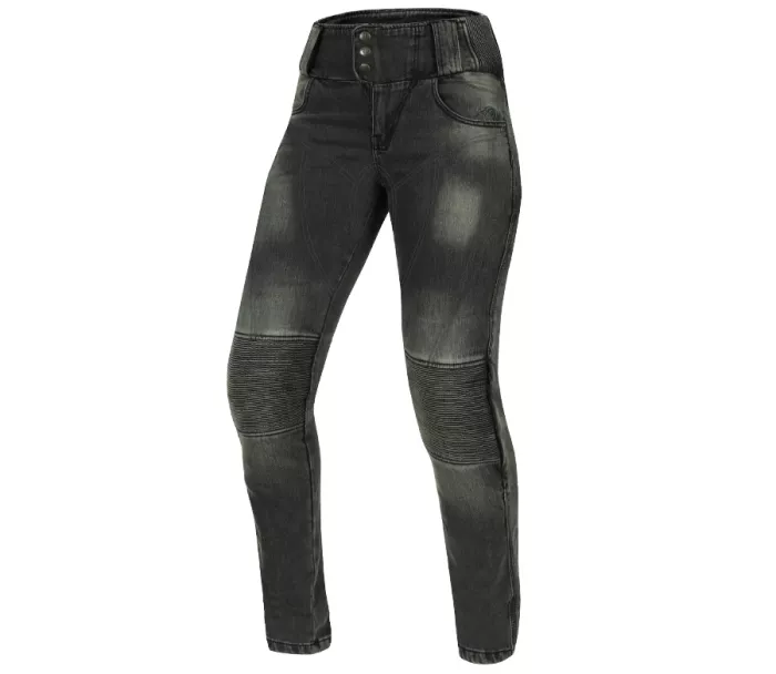 Damskie spodnie motocyklowe Trilobite Bella ladies grey jeggins